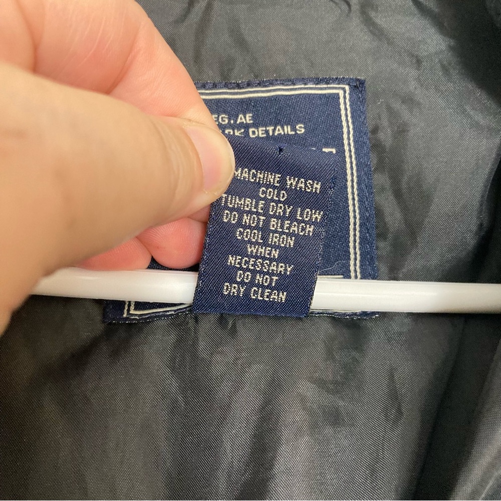 American Eagle Jacket - Blue/Black - Medium - image 3